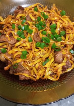 Foto resep Mie Sanggul Goreng Pedas