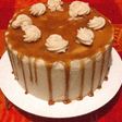 Pastel de manzana con canela