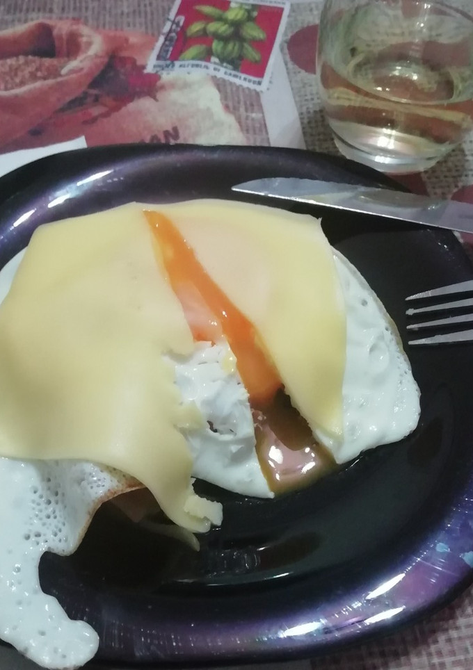 Una foto de Tapa de jamón y huevo PAGOA