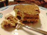 Una foto de postres mascarpone microondas