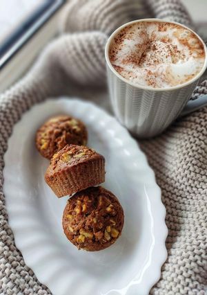 Kakaós-diós muffin 🍪 recept fotója