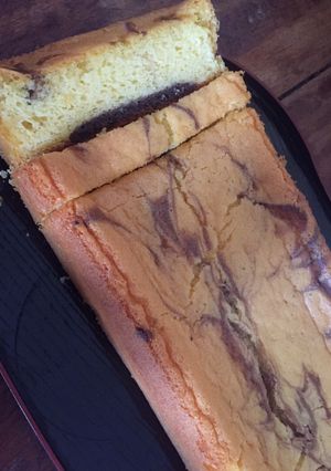 Foto resep Marmer cake keto / debm