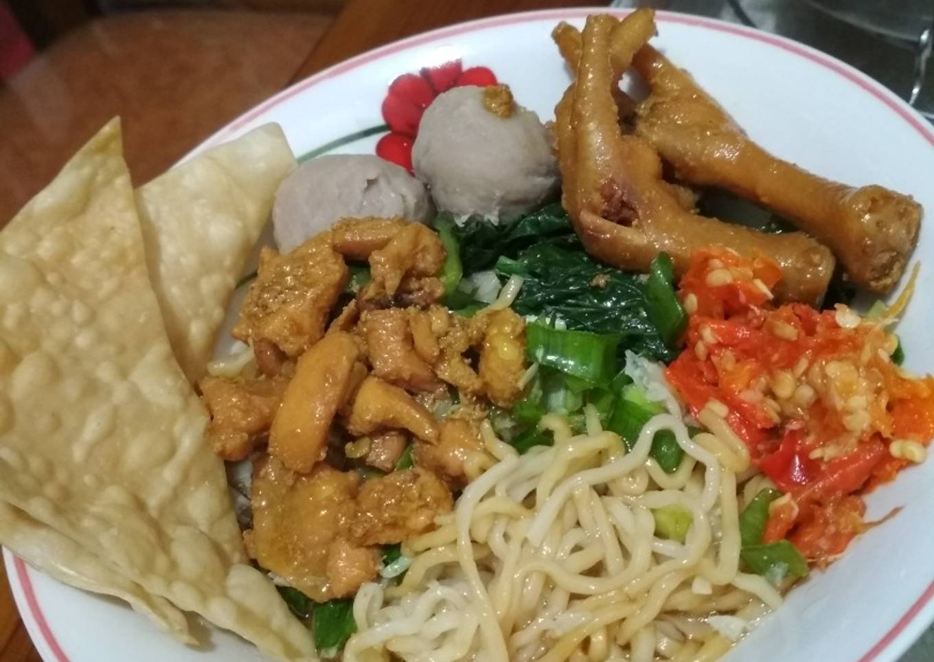 Mie Ayam Bakso Ceker