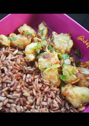 Foto resep Ayam Daun Bawang Putih