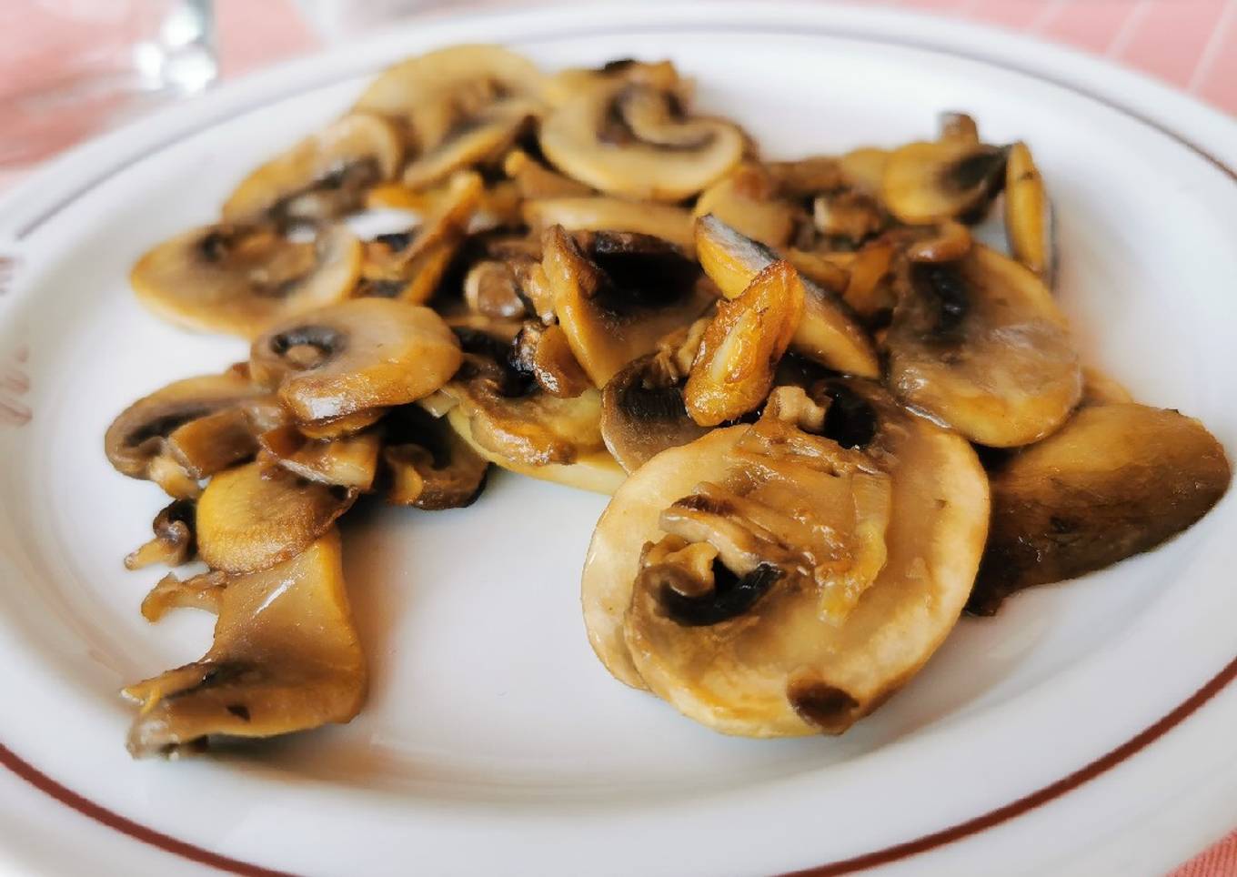 Champiñones al ajillo!!!