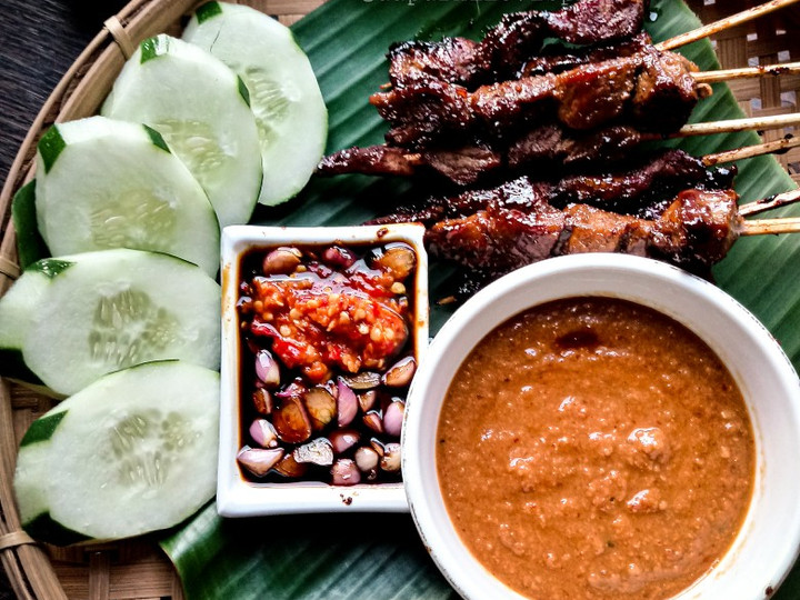 Ini dia! Resep  buat Sate Daging Sapi sajian Hari Raya  spesial