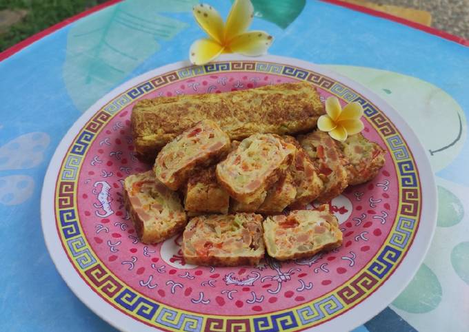 Tamagoyaki aka telur gulung