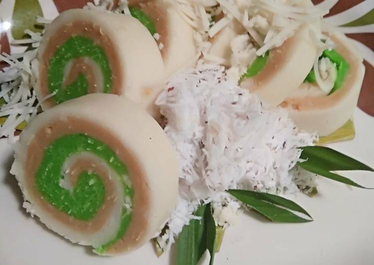 Resep ☀️Getuk singkong Gulung☀️ yang Menggugah Selera