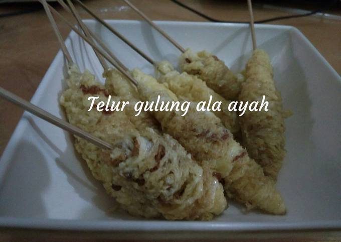 Sate Telur Gulung / Telur gulung