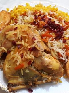 عکسی از دستور شیرین پلو