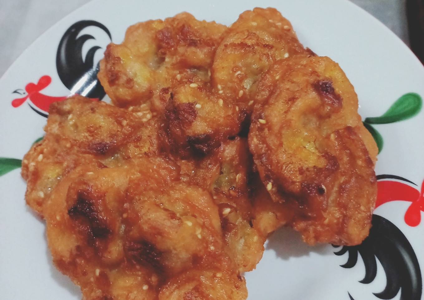 Pisang Goreng Wijen Kayu Manis