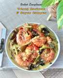 Gulai Lengkuas Udang Harimau & Sayur Campur Black Fungus