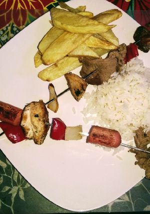 Una foto de Brochetas falsas