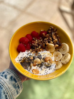 Foto principal de Desayuno primaveral con frambuesas