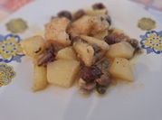 Una foto di merluzzo in umido