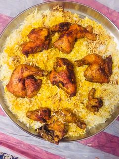 صورة لوصفة مندي بطريقة مختلفة