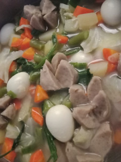 Foto resep Sayur sop telur puyuh & bakso