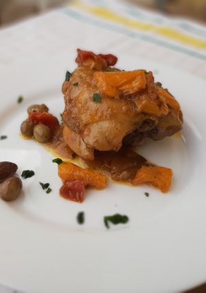 Foto di Pollo marinato alla mediterranea