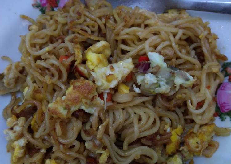 Bagaimana Membuat Mie goreng orak arik rumahan Anti Gagal