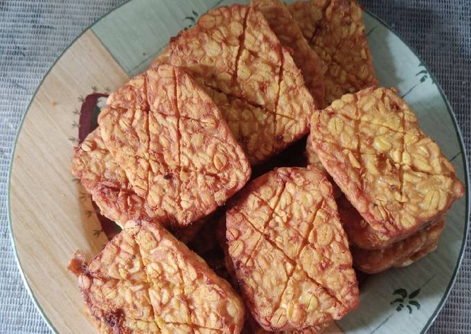 Resep Tempe Goreng Bumbu Ulek Oleh Mama Alya Cookpad