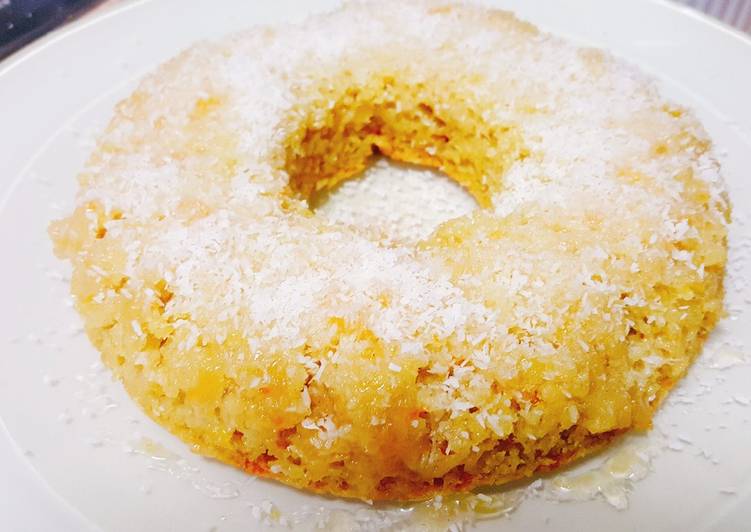 Bizcocho de mandarina y limón vegano
