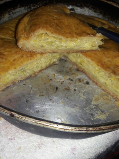 Una foto de Tarta de cebollas y puerros!