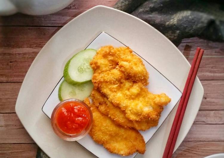 Cara Gampang Menyiapkan Chicken Katsu Special yang Enak Banget