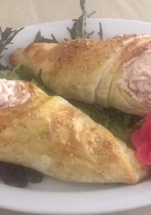 Una foto de Cocina primaveral: Espuma de kanicama en cucurucho