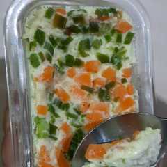 A picture of Chawan mushi MPasi (start 6 bulan).