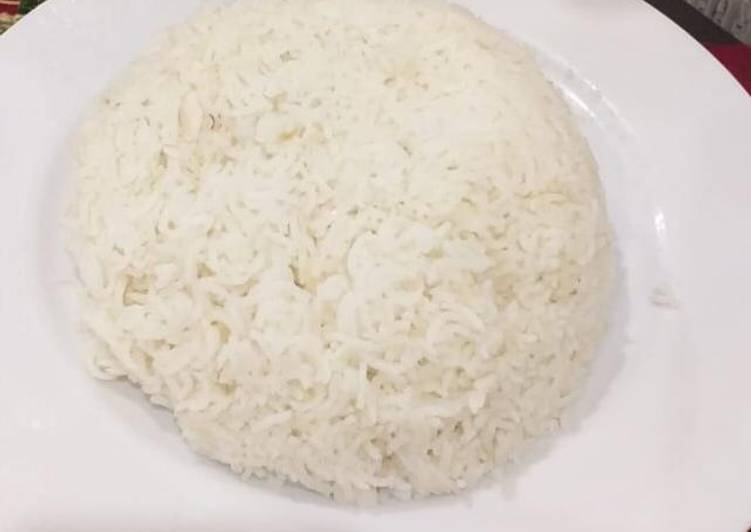 Buttered Boiled Rice (Restaurant style)