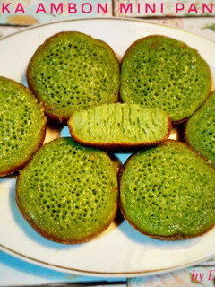 Foto resep 10. Bika Ambon Mini Pandan