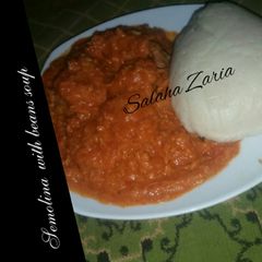 A picture of #Gbegiri soup(miyar wake)#.