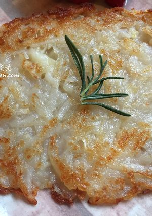 起司薄脆薯餅 - 兩種材料輕鬆完成 的食譜成品照片