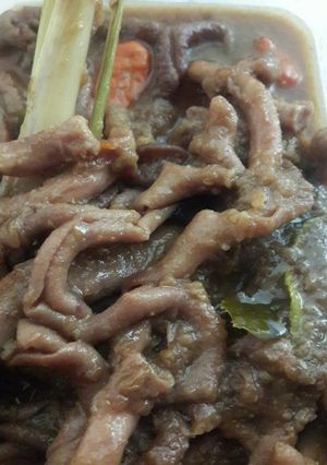 Foto resep Usus bumbu kecap pedas