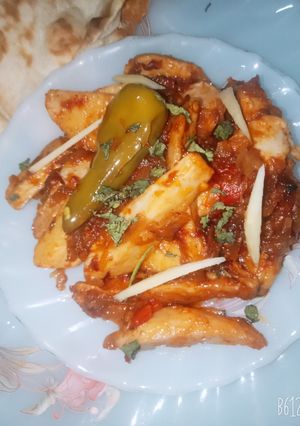 A picture of Arvi ki qatlian😋.