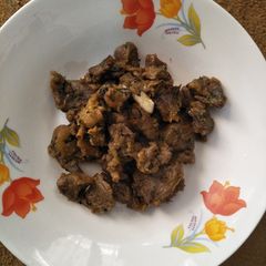 Fried beef A picture of Fried beef.