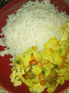 A picture of Turmeric vegetable sauce.