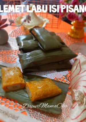 Foto resep Lemet Labu Isi Pisang