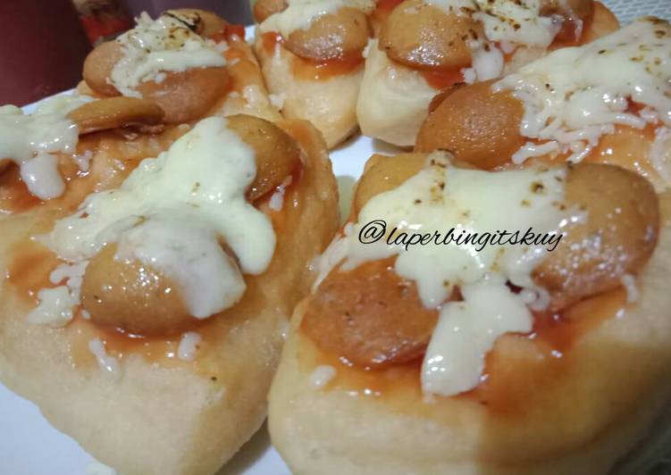 Donat pizza sosis mozarella mulur