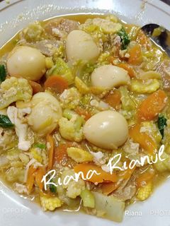Foto resep Capcay Kuah kental