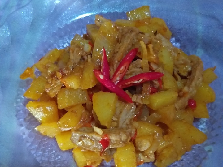 Resep Balado kentang Frozen food Anti Gagal