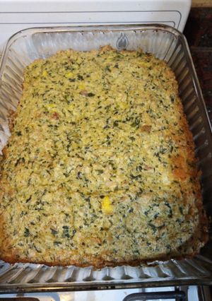 Una foto de Soufflé de pollo (vamos con otro plato de sobrantes) 😃