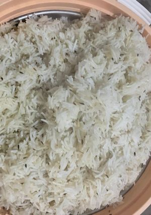 A picture of Cumin Rice.