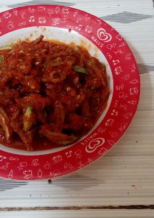 Foto resep Sambel teri pete