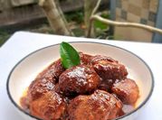 Gambar semur tongkol cabe merah
