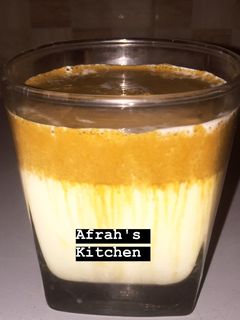 Dalgona Coffee ainihin hoton girkin