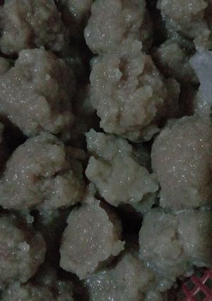 Foto resep Bakso daging sapi simpel