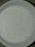 Licuado frío de manzana y leche (CREMOSA)