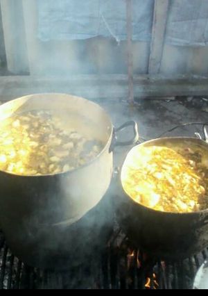 Una foto de Locro bien argentino
