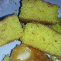 A picture of Yellow cake.